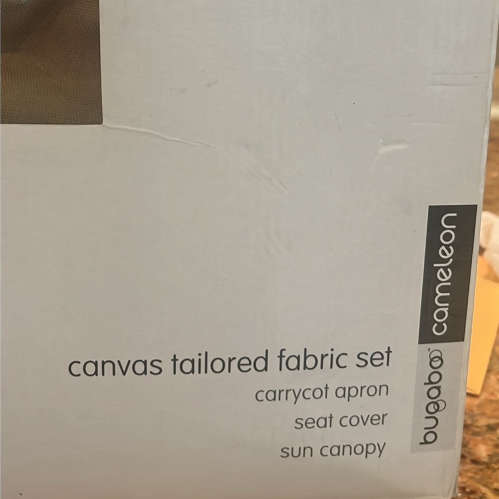Bugaboo cameleon - canvas tailored fabric set